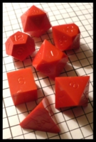 Dice : Dice - Dice Sets - Gamescience Opaque Crimson Red - Top Shelf Games Sept 2010